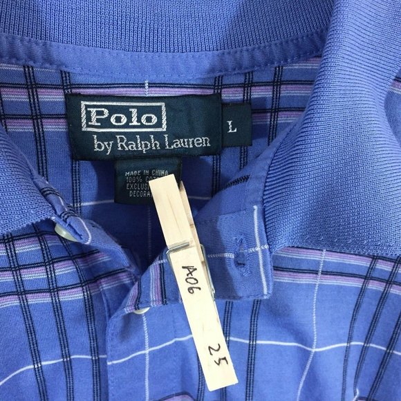 Polo Ralph Lauren Large Polo Shirt Featherweight - Picture 4 of 4